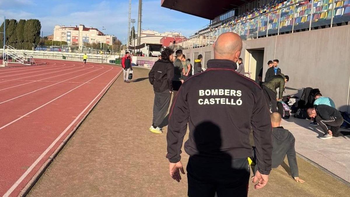 Pruebas físicas para cubrir las tres nuevas plazas de Bombero municipal del Ayuntamiento de Castellón.
