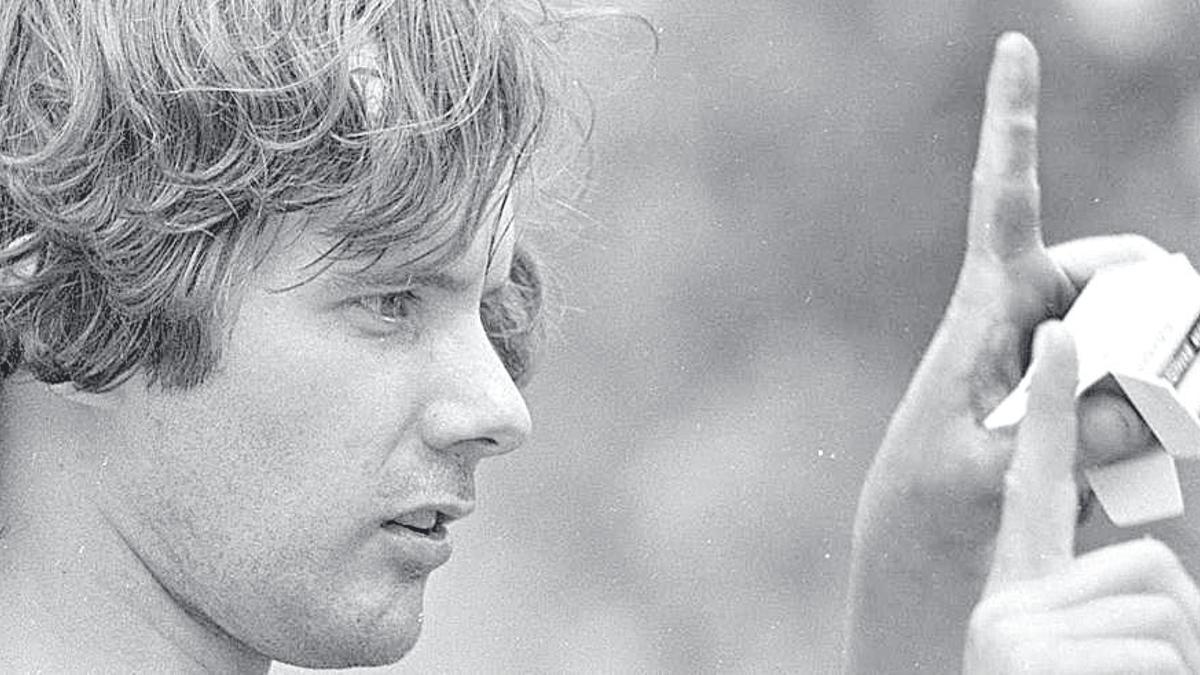 El artista Gordon Matta-Clark.