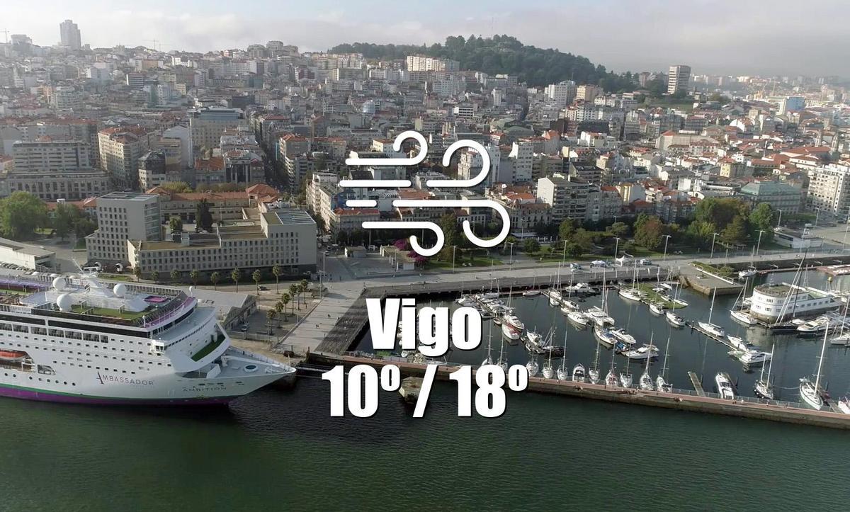 El tiempo en Vigo: previsión meteorológica para hoy, jueves 26 de marzo