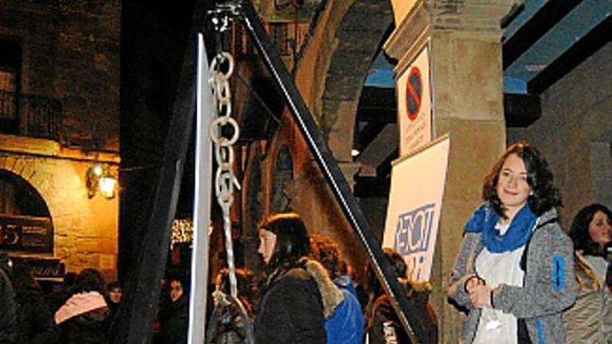 Sopa de pedres a la plaça Major