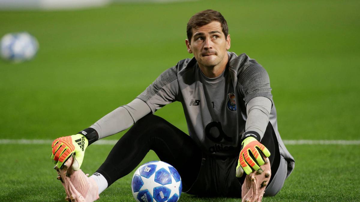 Iker Casillas, exportero del Real Madrid