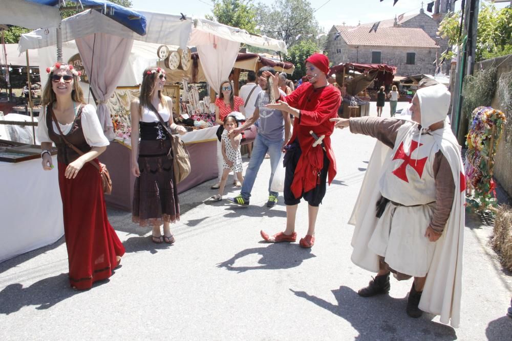 La feria medieval de San Martiño se clausura hoy tras tres días