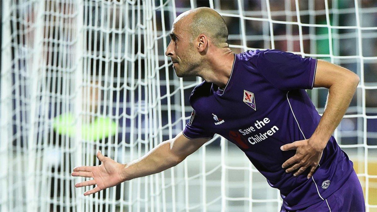 Borja Valero, en una foto de archivo de 2016, volverá a vestir la camiseta de la Fiorentina