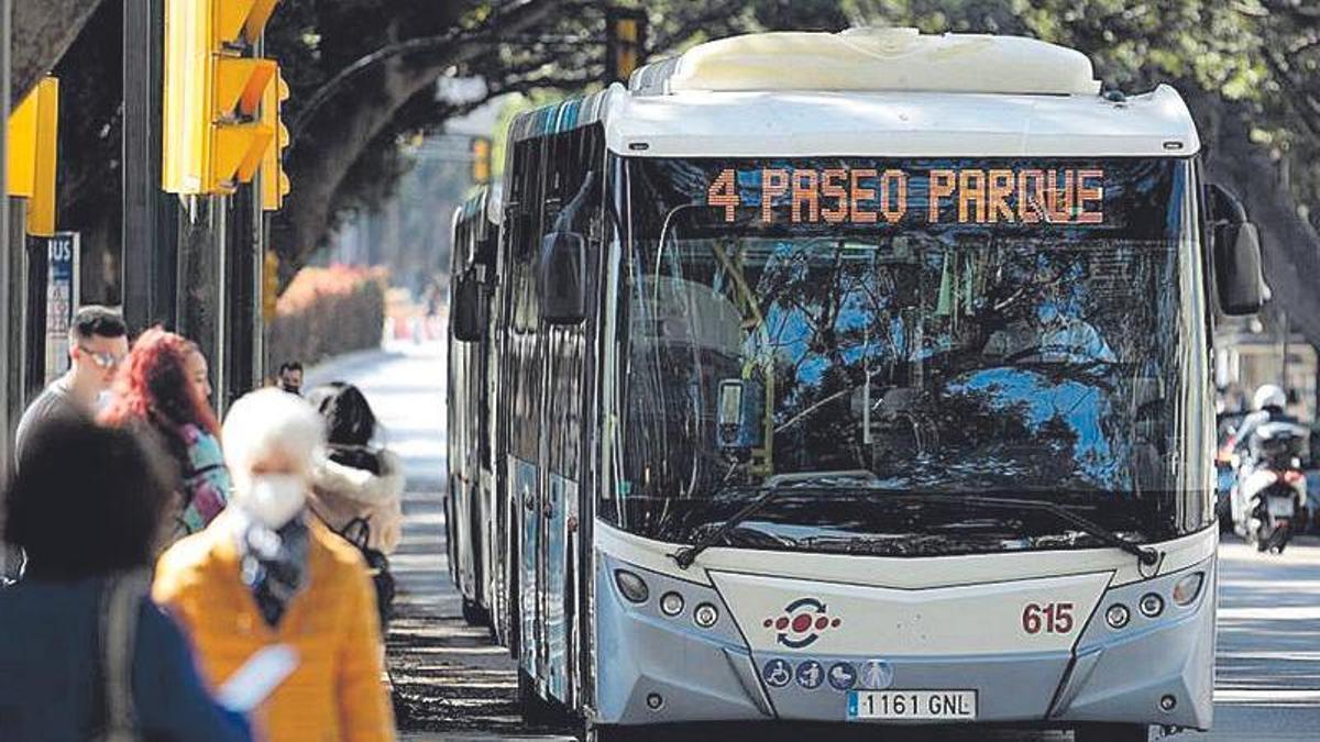 Un autobus de la EMT en la capital