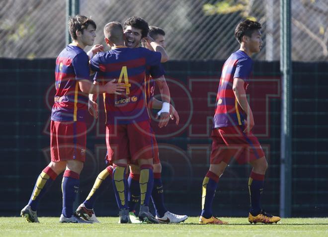 División de honor juvenil. FC Barcelona, 5 - Lleida, 1
