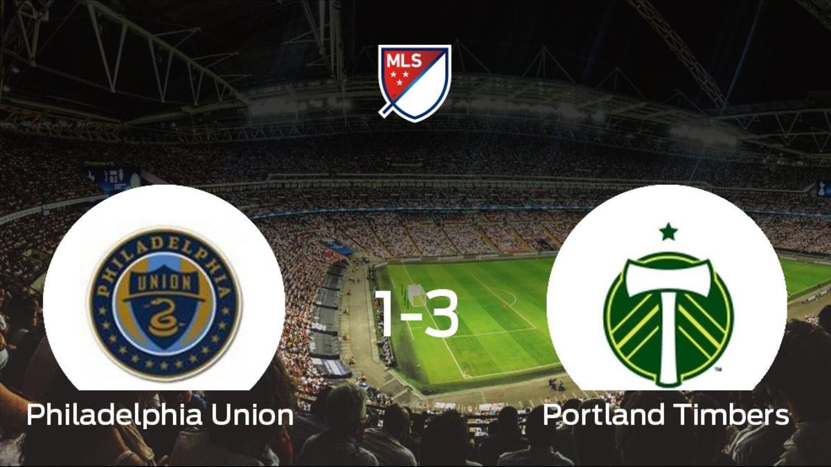 El Portland Timbers derrota 1-3 al Philadelphia Union y se lleva los tres puntos