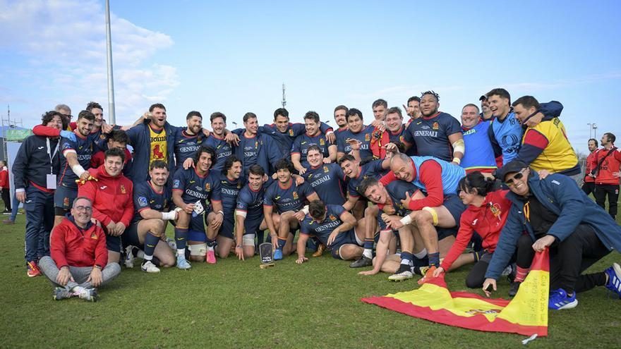 España vence a Suiza y jugará un Mundial de Rugby por segunda vez en su historia