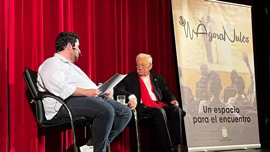 El padre Ángel en Nules: "Es inhumano pensar que los inmigrantes son números, que no hay que darles trabajo o que los van a echar a todos"