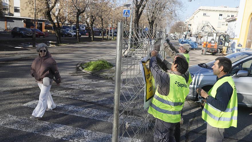 Comienzan las obras en la avenida de Trassierra, con una inversión de 1,5 millones