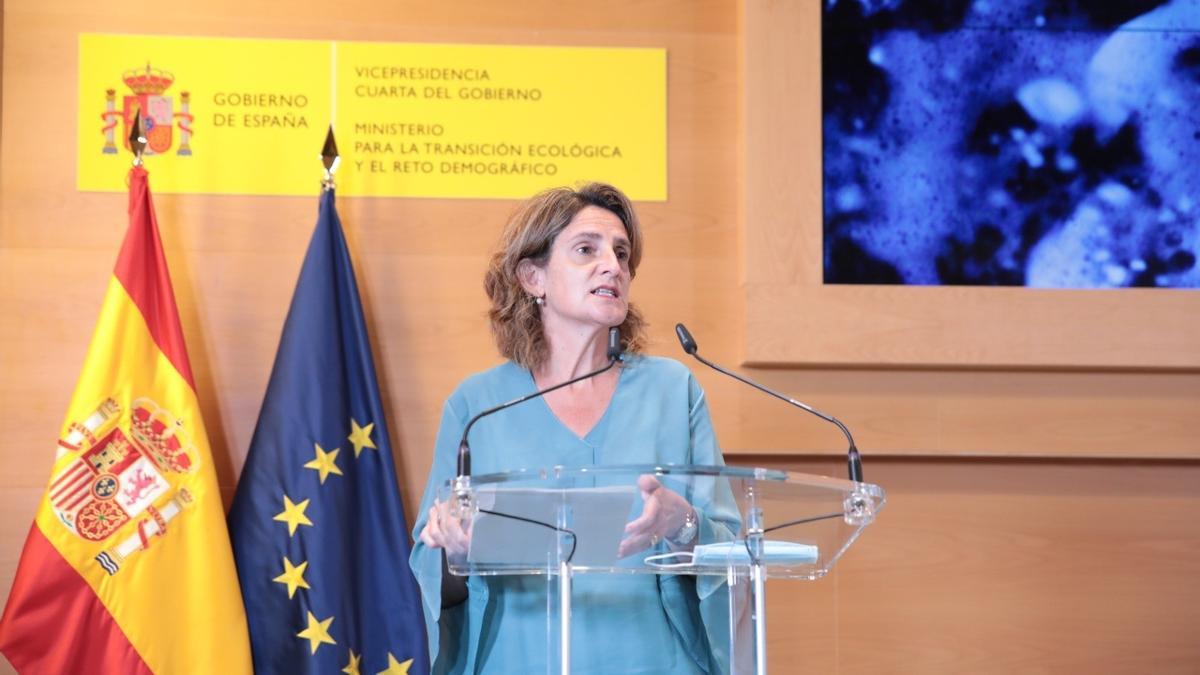 La vicepresidenta cuarta y ministra para la Transición Ecológica, Teresa Ribera.