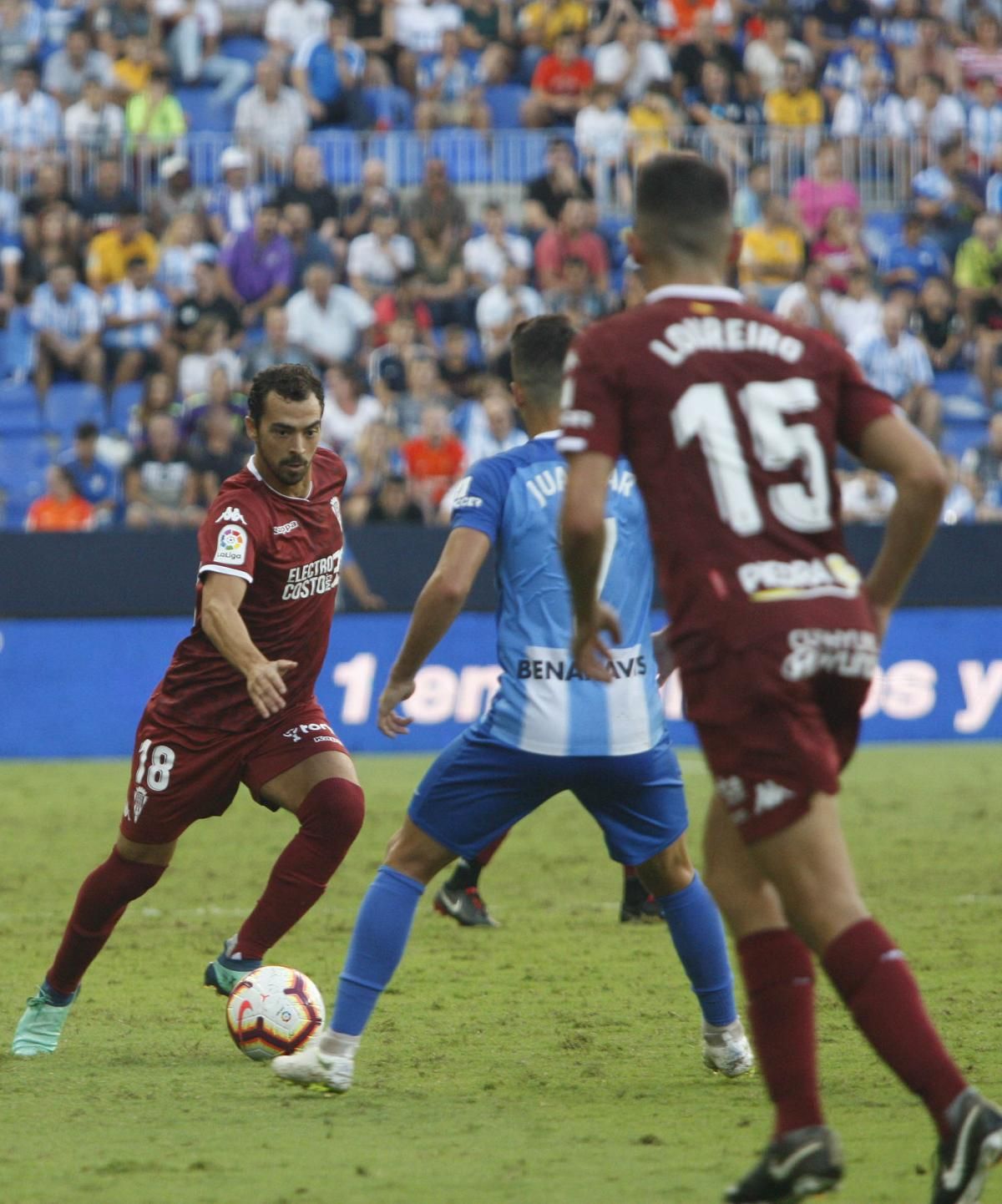 El Málaga-Córdoba C.F. en imágenes