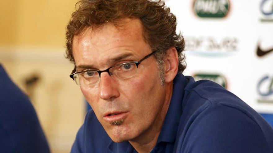 El entrenador galo Laurent Blanc.