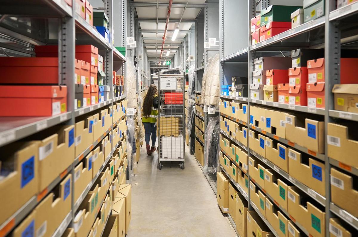 Así es el único centro logístico de Zalando en España Así es el único centro logístico de Zalando en España