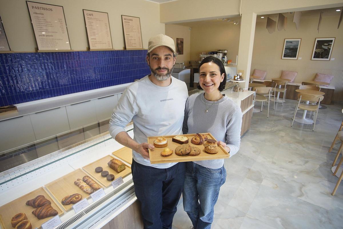Andrea Dopico i Franck Wenz, propietaris de Maison Marcel.