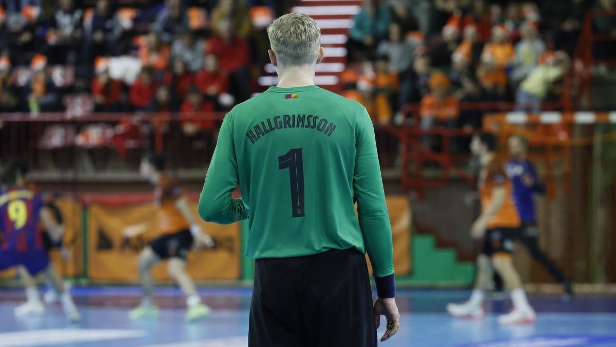 Halgrimsson fue el portero del Barça en Torrelavega