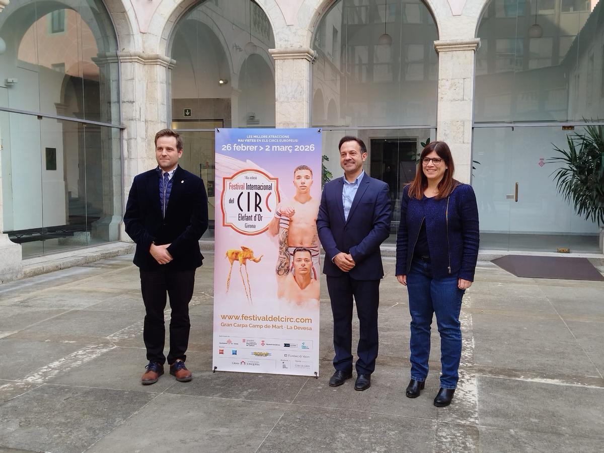 La presentació de la catorzena edició del Festival Internacional del Circ l'Elefant d'Or.