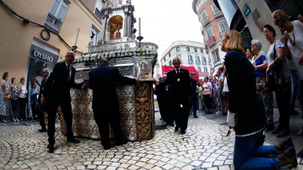 La procesión del Corpus Christi transcurrirá por el Centro en horario de 9:45 a 12:30 horas.