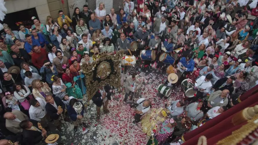 Horario e Itinerario Salida Romería del Rocío de la Hermandad La Caleta. Málaga 10 de Mayo del 2024