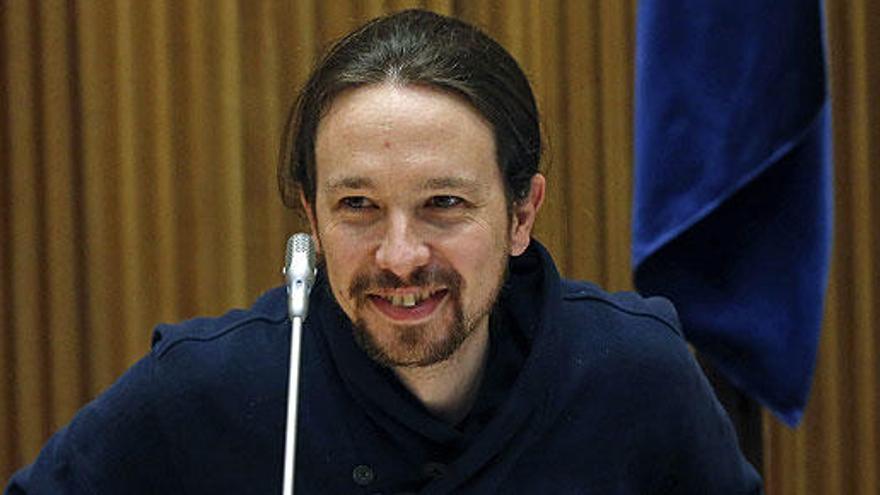 Pablo Iglesias, el pasado jueves en el Congreso.