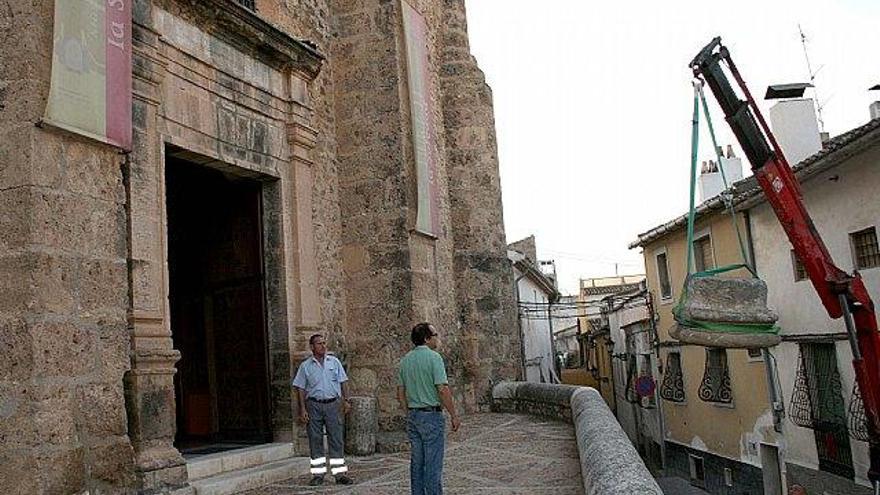 Descargan la basa robada del yacimiento de La Encarnación en el museo de la Soledad, en Caravaca.