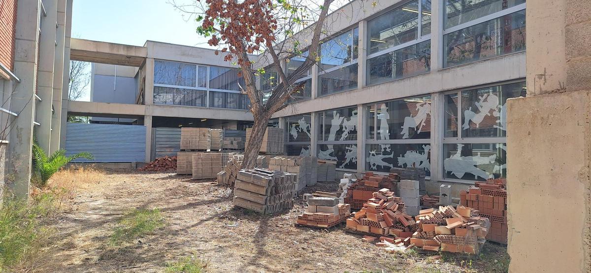 Inicio de las obras del instituto Pere Maria de Benidorm