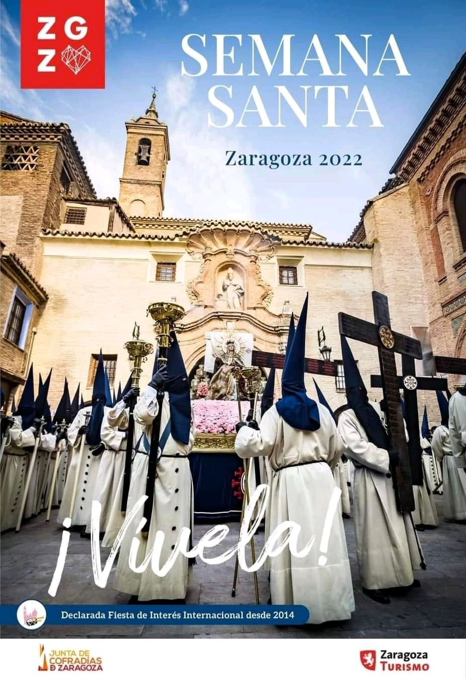 Cartel de la Semana Santa de Zaragoza.