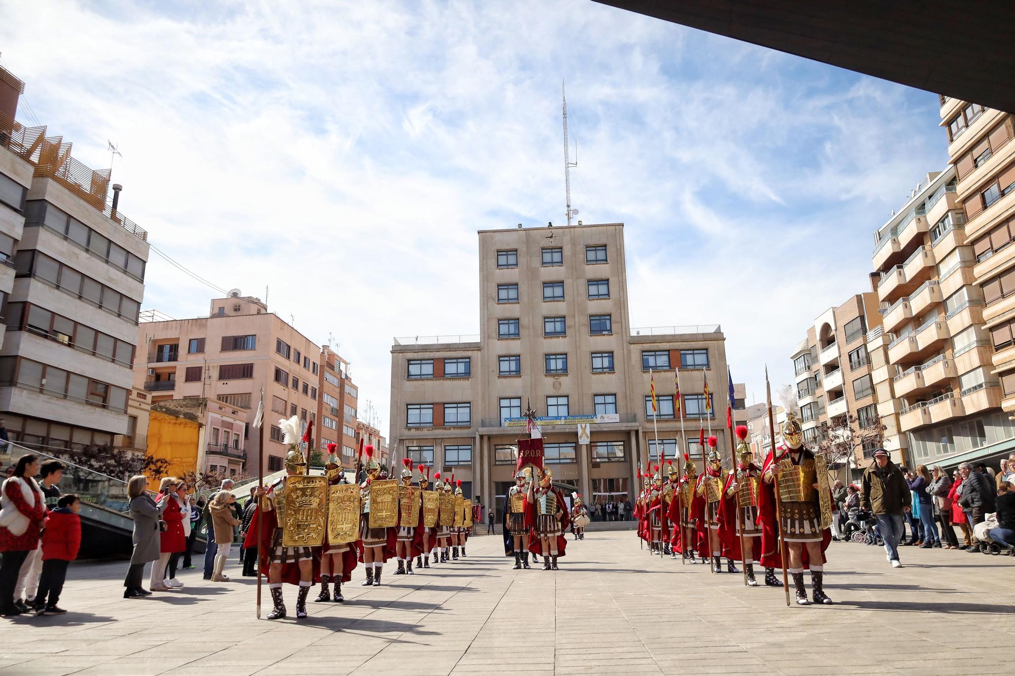 Rememora el IV Encuentro de guardias romanas y armados de Vila-real en imágenes