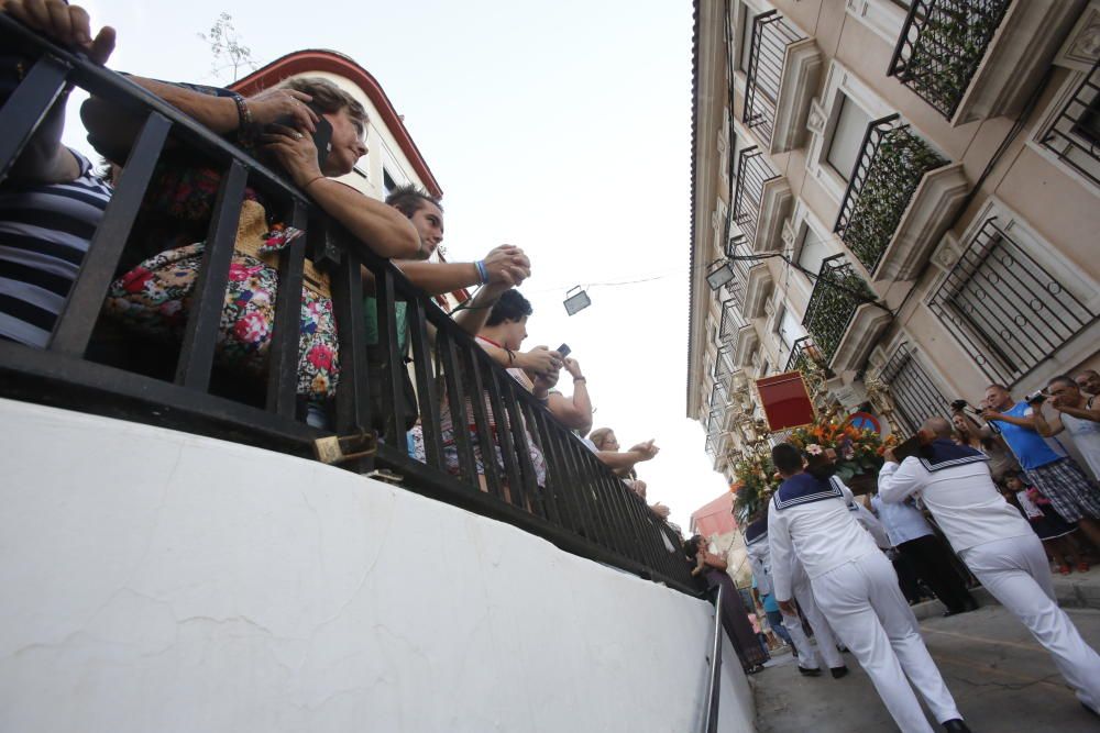 Procesión en honor a la Virgen del Socorro