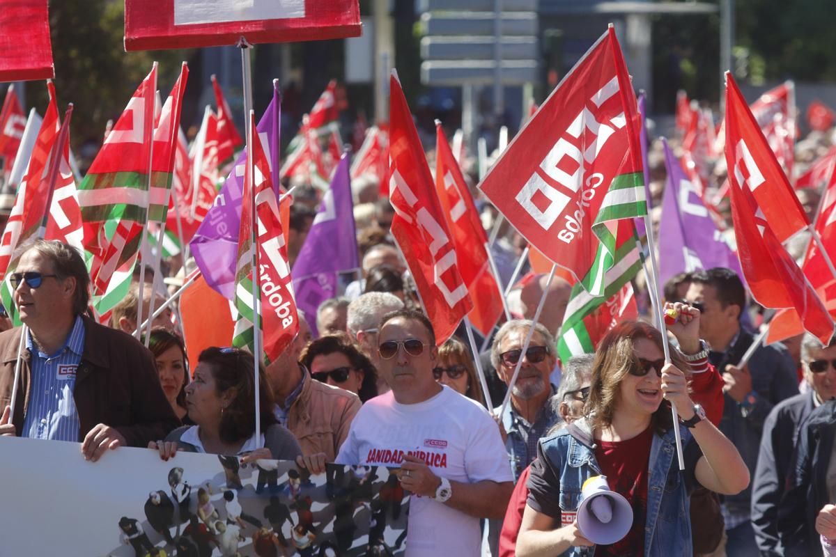 Fotogalería / Manifestación en Córdoba del Primero de Mayo