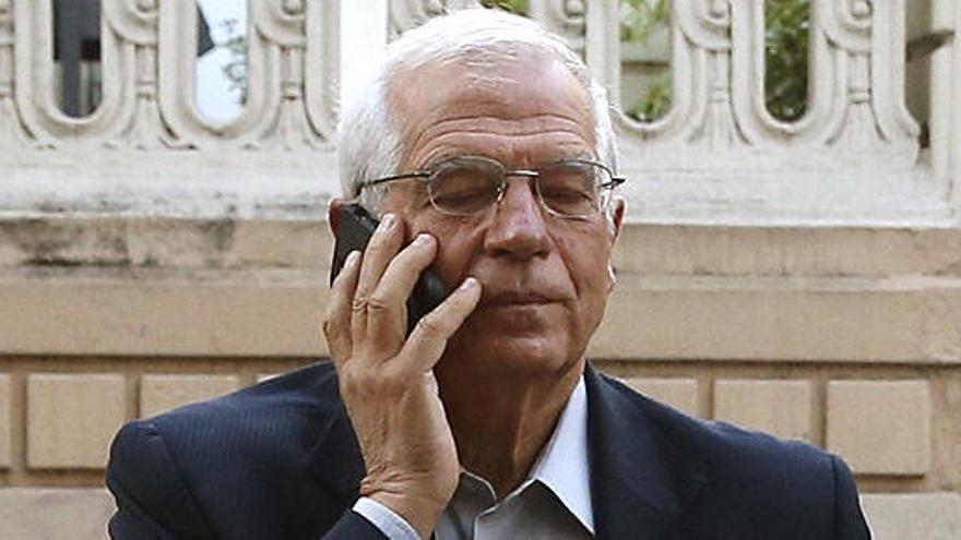 Josep Borrell, este martes en Madrid.