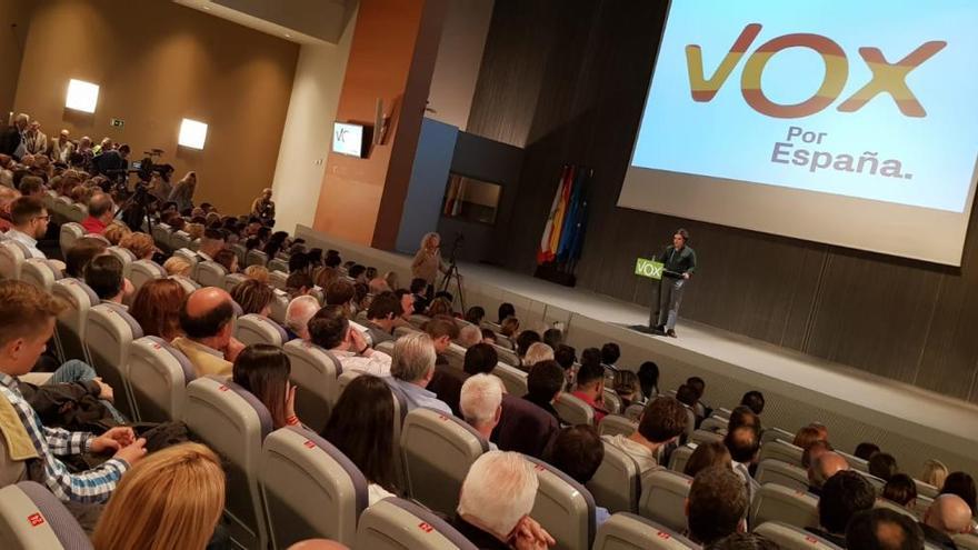 Vox cierra su campaña asturiana con un acto en Gijón