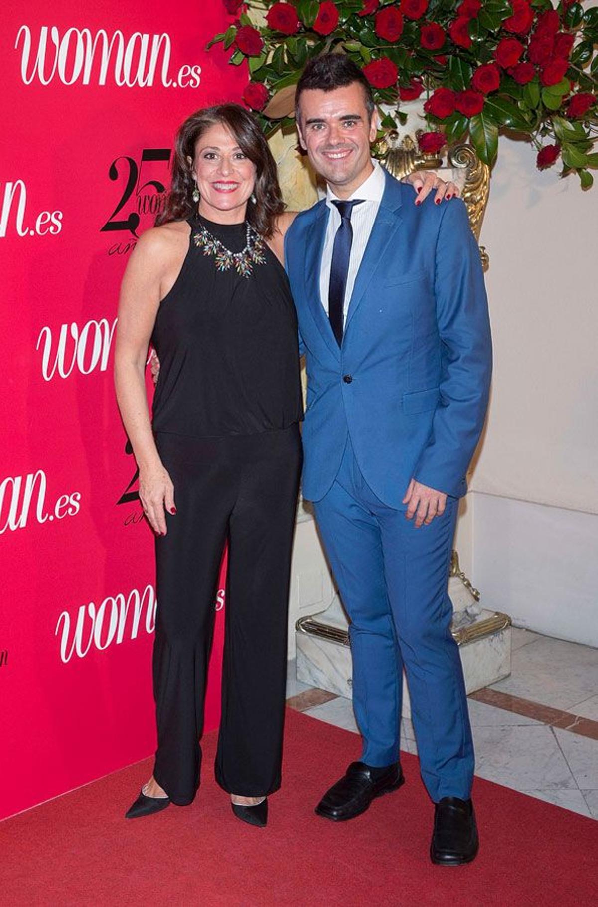Ana Llorens y Óscar Mañez de Zenith en los Premios Woman