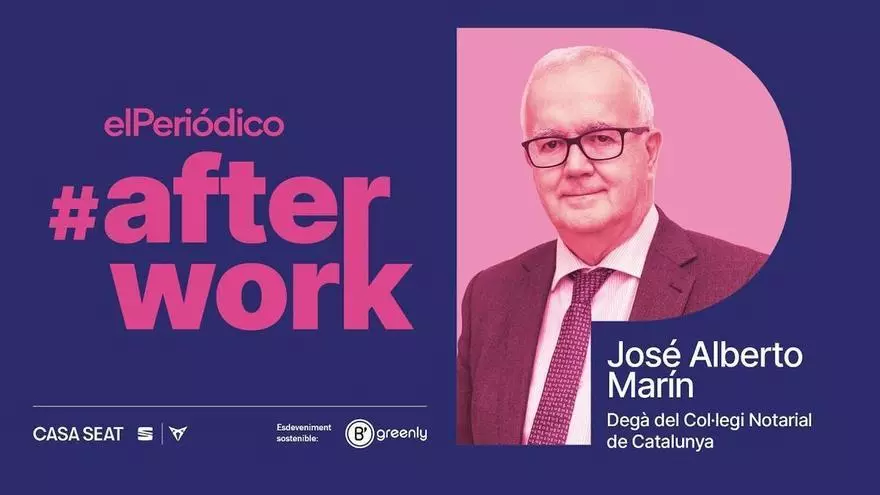 #afterwork con José Alberto Marín, decano del Colegio Notarial de Barcelona