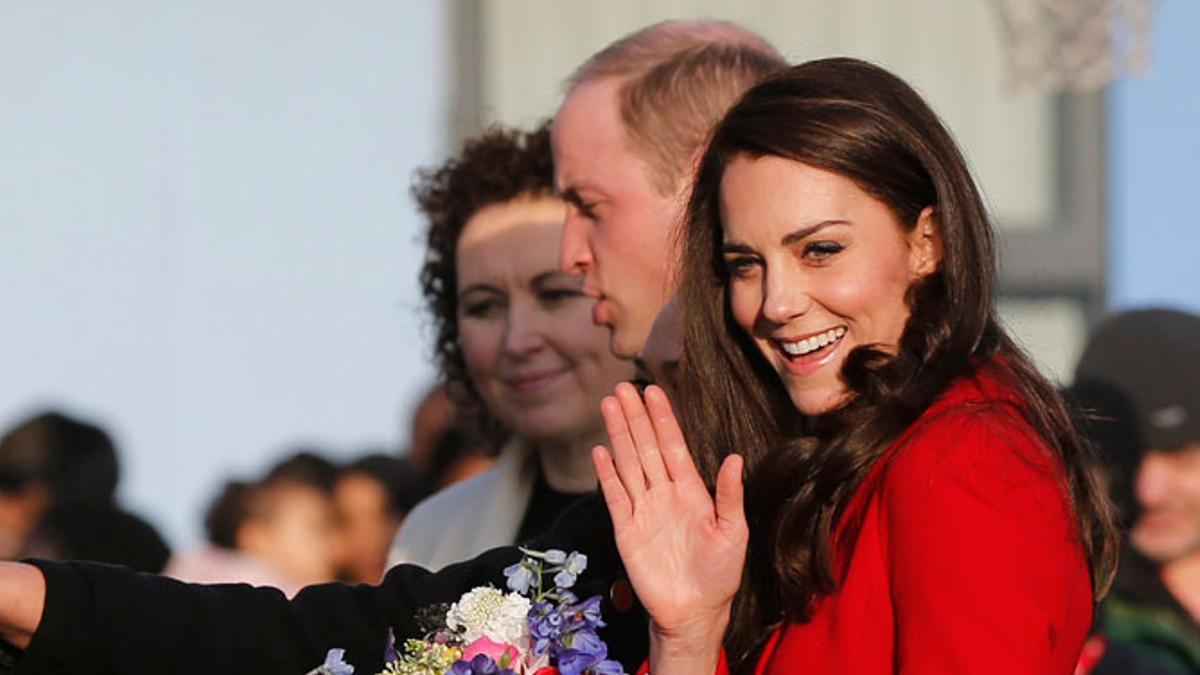 Kate Middleton y su traje rojo de hace 6 años