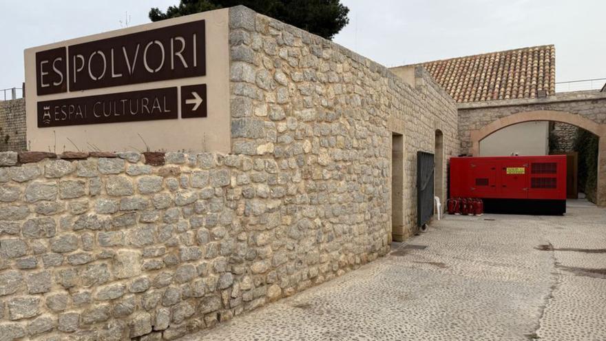 Exterior de es Polvorí, en el baluarte de Santa Llúcia. | J.A.C.