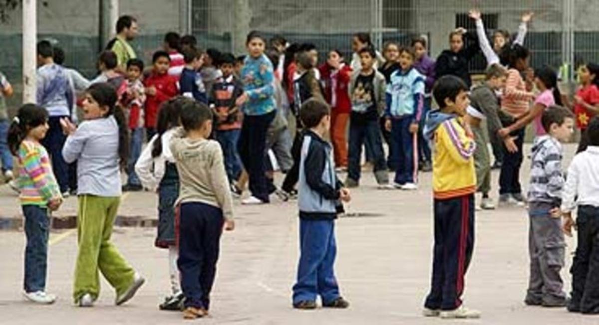 La fi de l’escola en blanc i negre