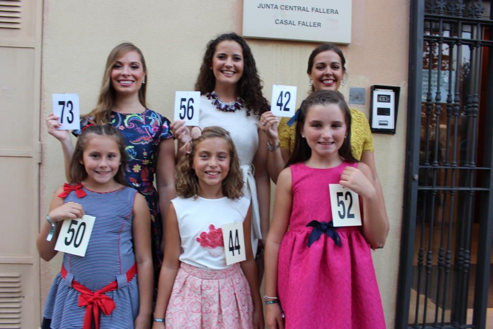 Presentación de las candidatas a falleras mayores 2018