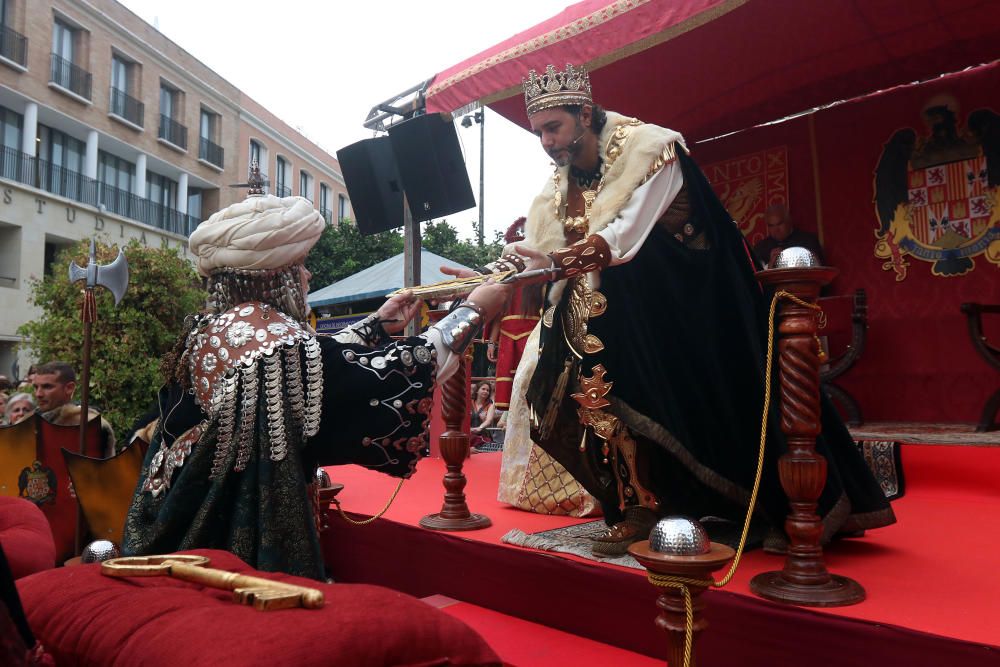 Cabalgata histórica en el Centro de Málaga