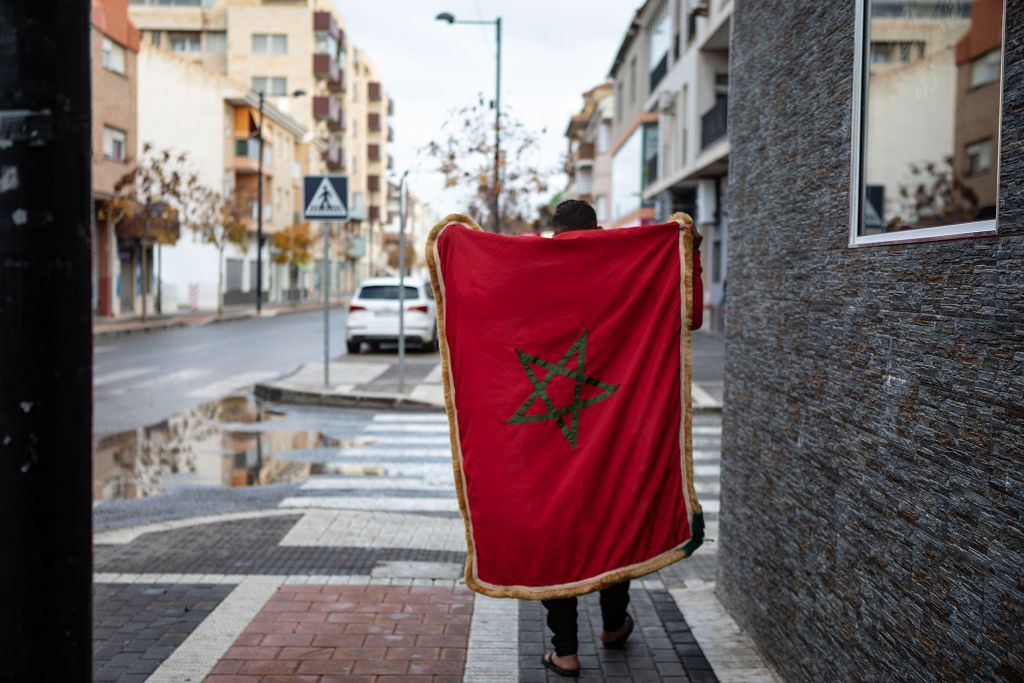 Así se ha vivido el España - Marruecos en Torre Pacheco