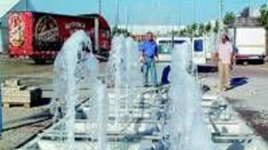 El recinto ferial estrena una fuente en su entrada