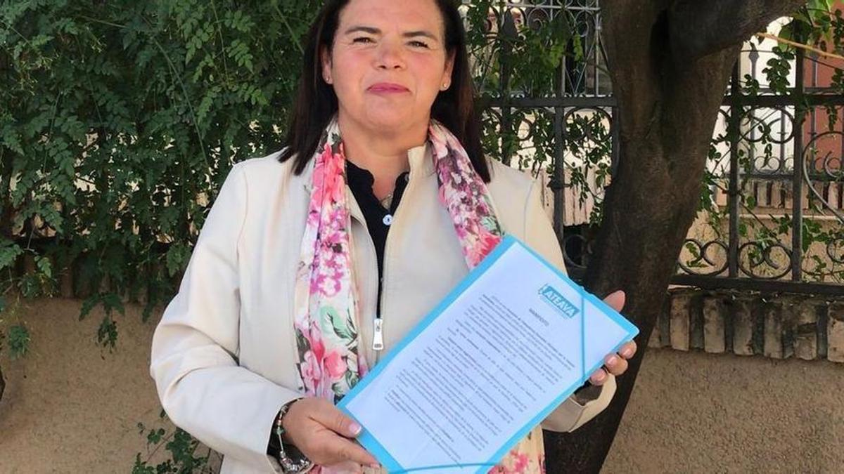 Berta Guijarro, secretaria de la Asociación de Trabajadores Esenciales Afectados por la Vacuna AstraZeneca.