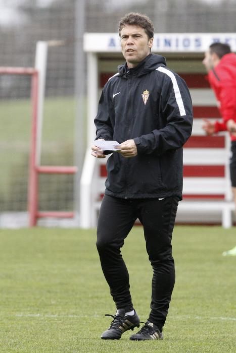 Entrenamiento del Sporting