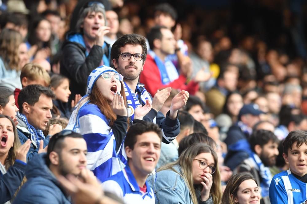 La afición disfrutó con el acceso a play off