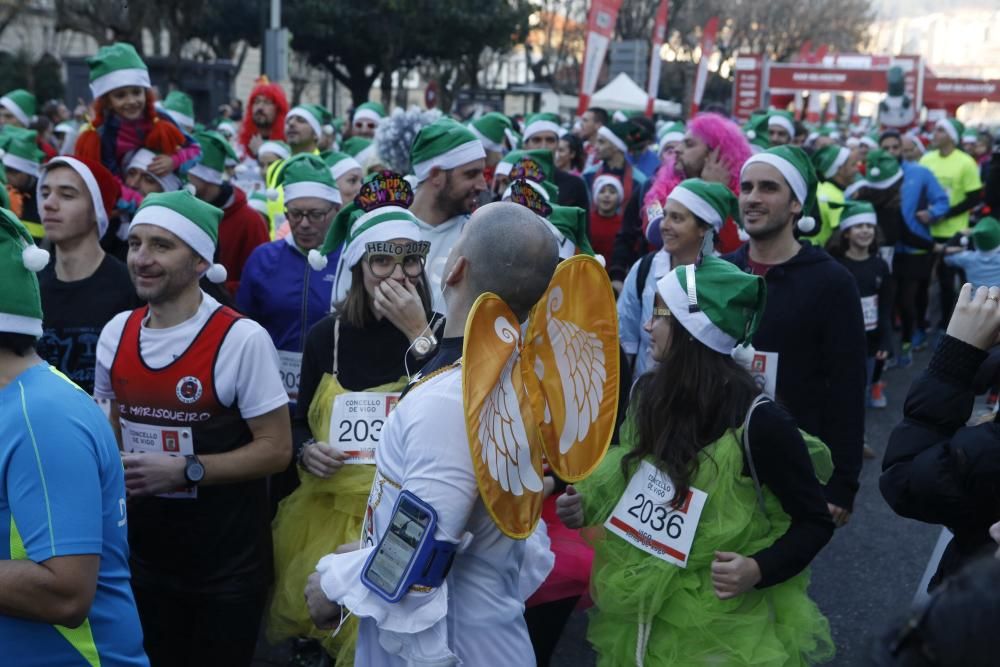 Cerca de 5.000 corredores toman la salida de la Alameda unas horas antes de la Nochevieja