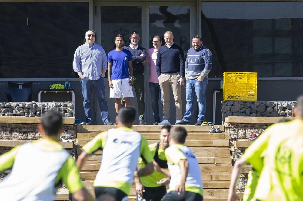 Entrenamiento de la UD Las Palmas.