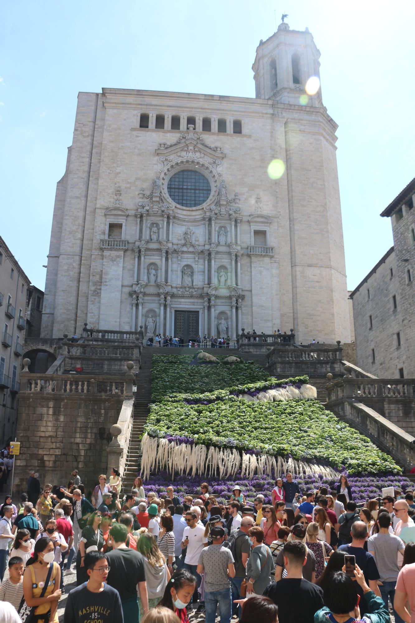 Girona s'omple amb la recuperació total del Temps de Flors