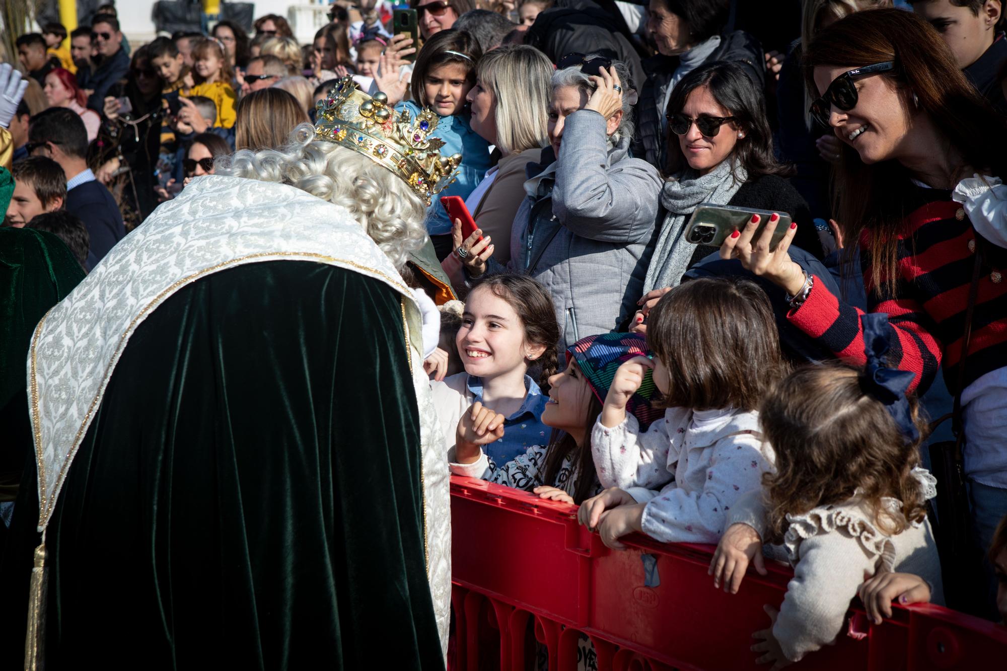 Los Reyes Magos desembarcan en Cartagena