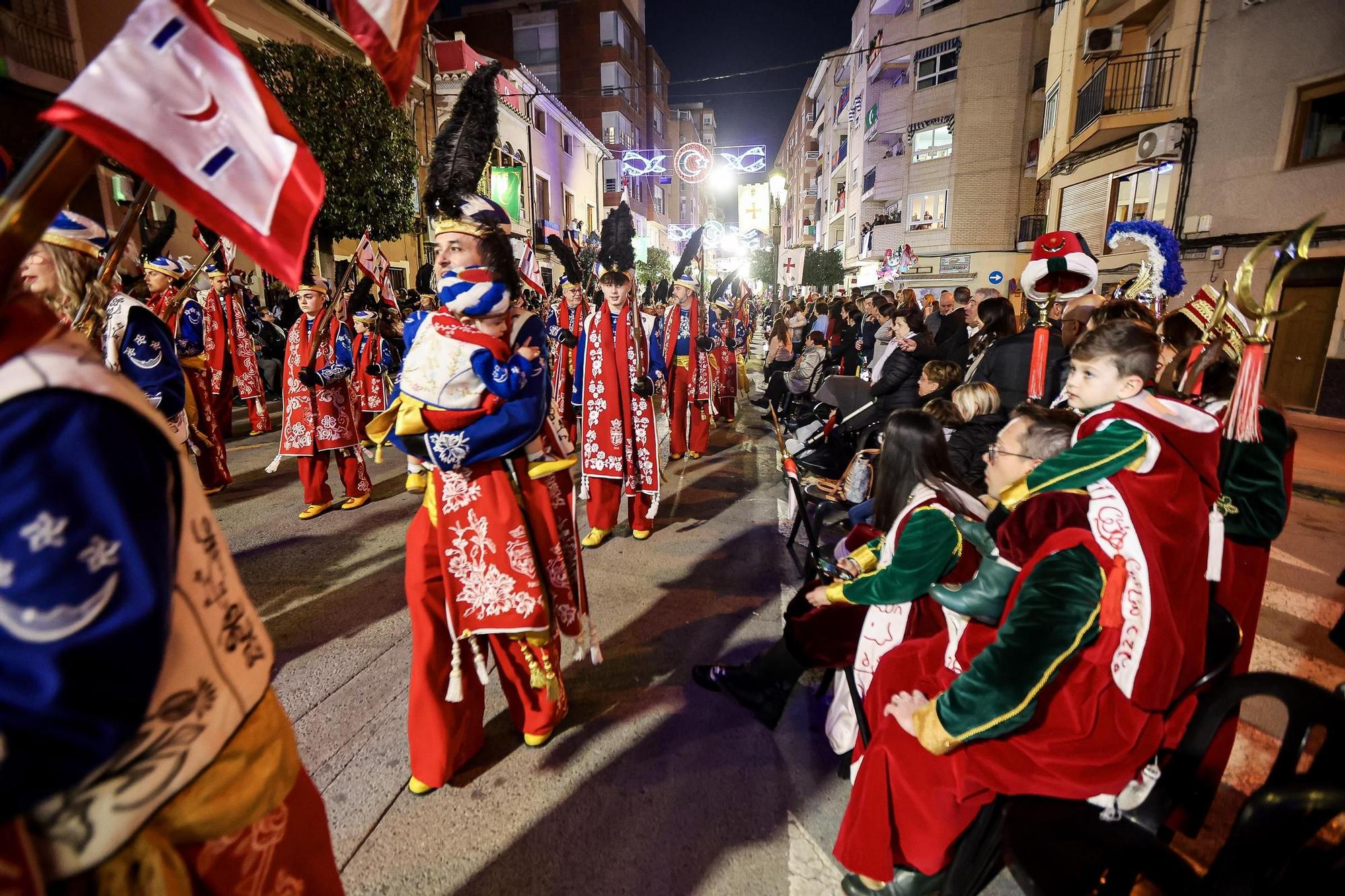 Gran entrada de los Moros y Cristianos de Sax