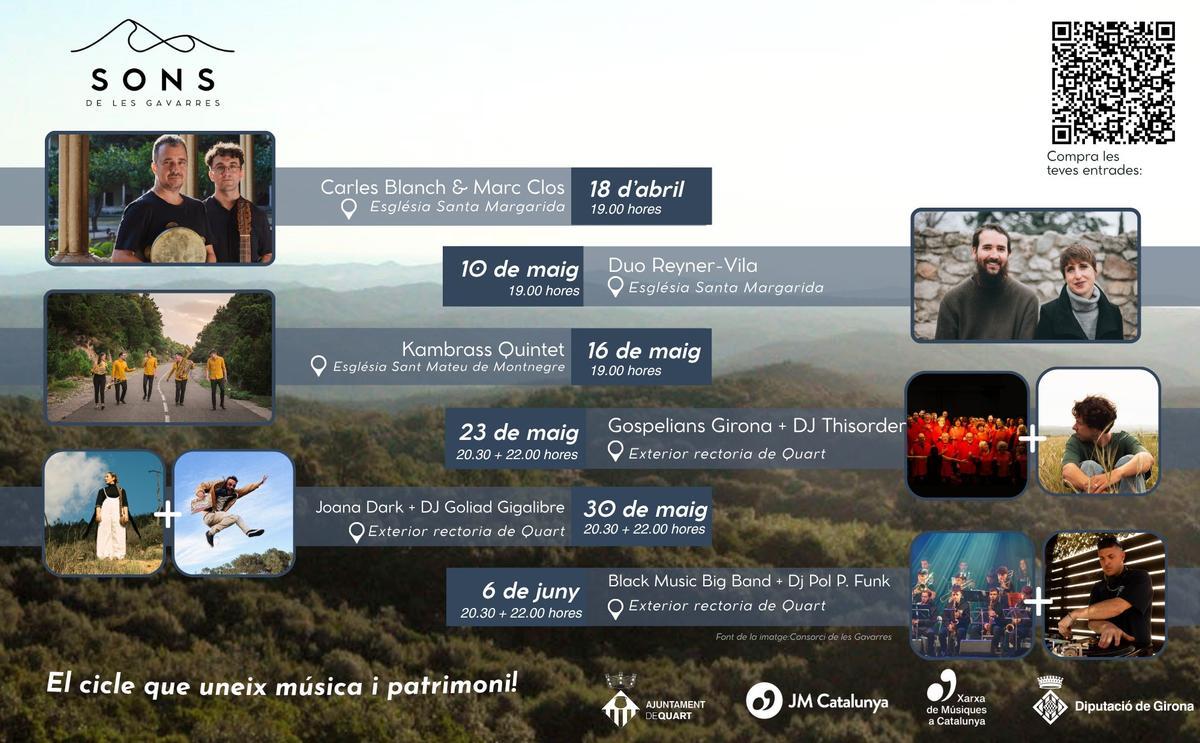 Torna el cicle musical després de l'èxit de la primera edició i amb un cartell musical de primer nivell.