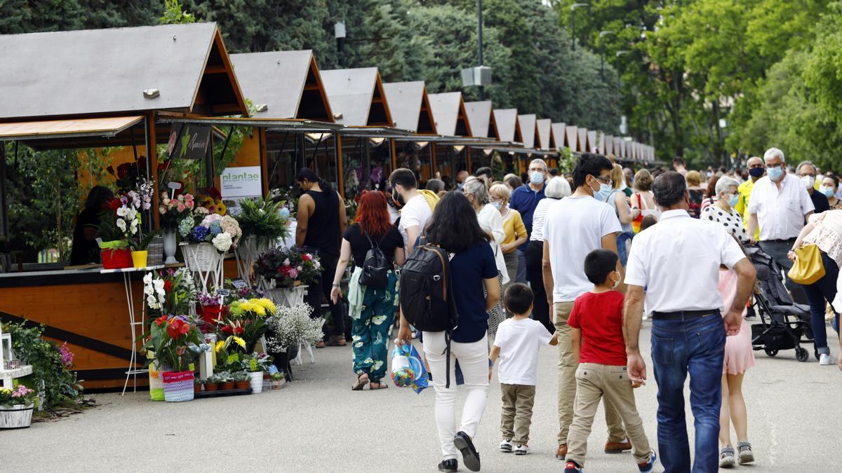 El año pasado el festival Zaragoza Florece fue un éxito de afluencia y público, por lo que este año se doblarán los espacios disponibles.